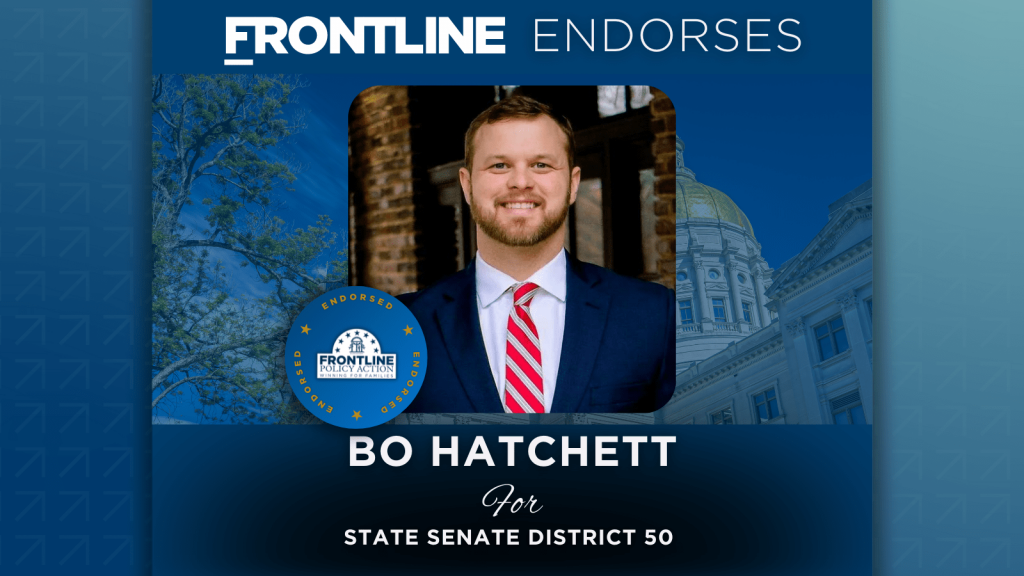 BREAKING: Frontline Endorses Bo Hatchett for Senate District 50