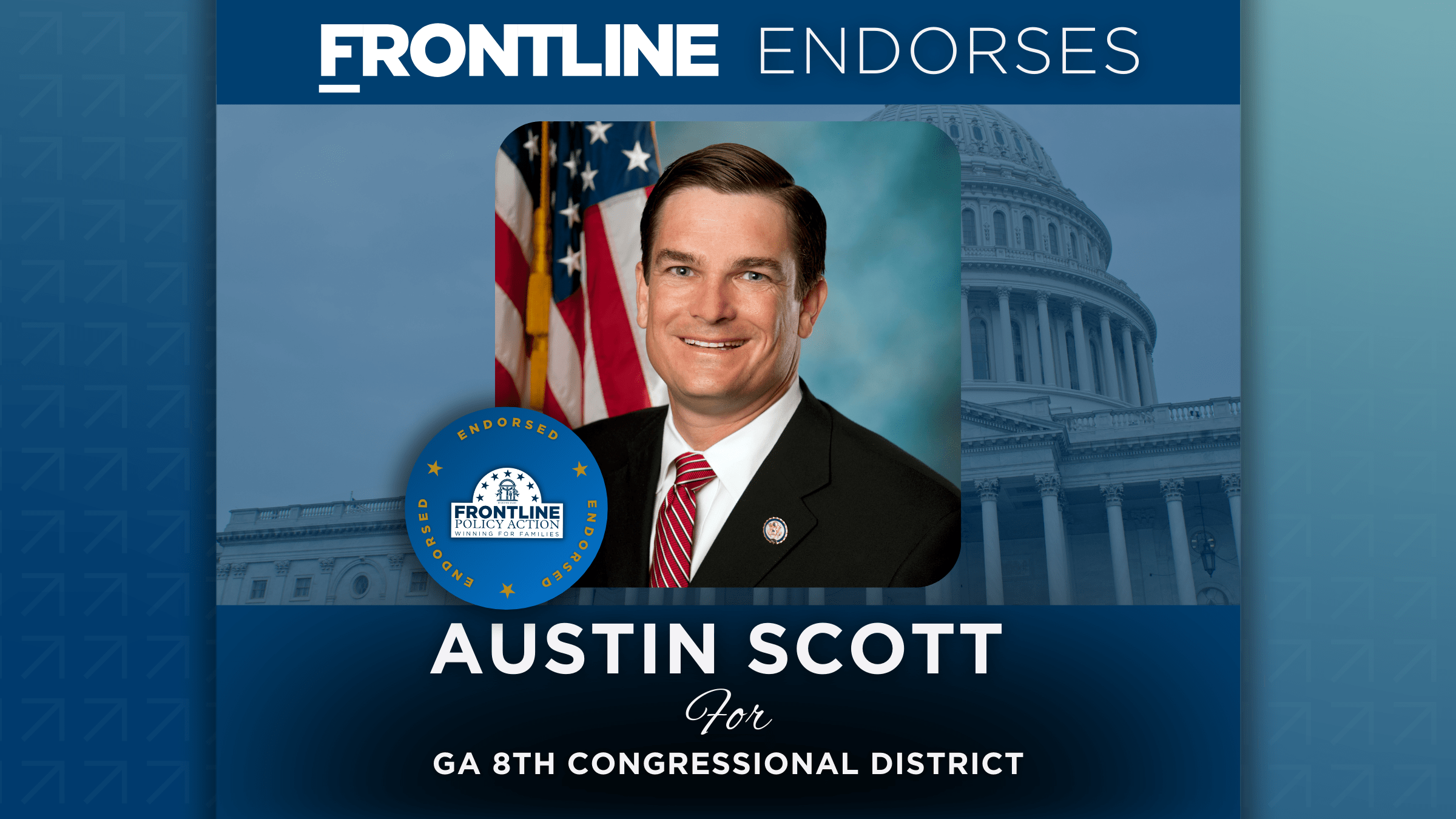 Frontline Endorses Congressman Austin Scott