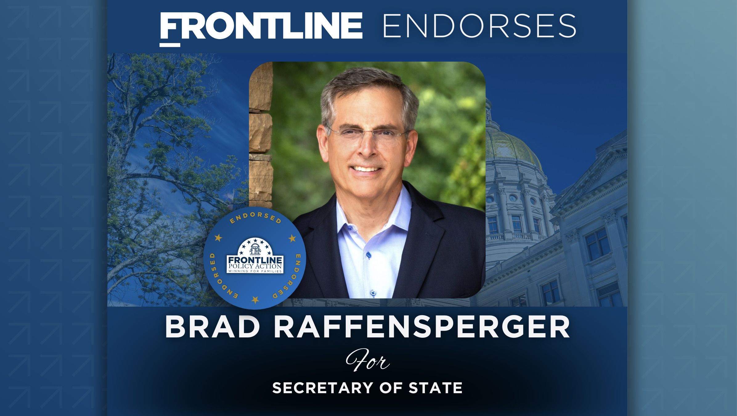 Defend SB 202 – Vote Brad Raffensperger for Secretary of State