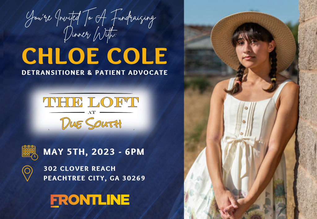 Don’t Miss Friday’s Dinner with Chloe Cole in Peachtree City!